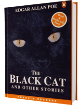 کتاب The-Black-Cat-By-Edgar-Allan-Poe-Retold-by-David-Wharry-book