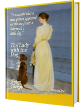 کتاب The-Lady-with-the-Little-Dog-by-Anton-Chekhov-book