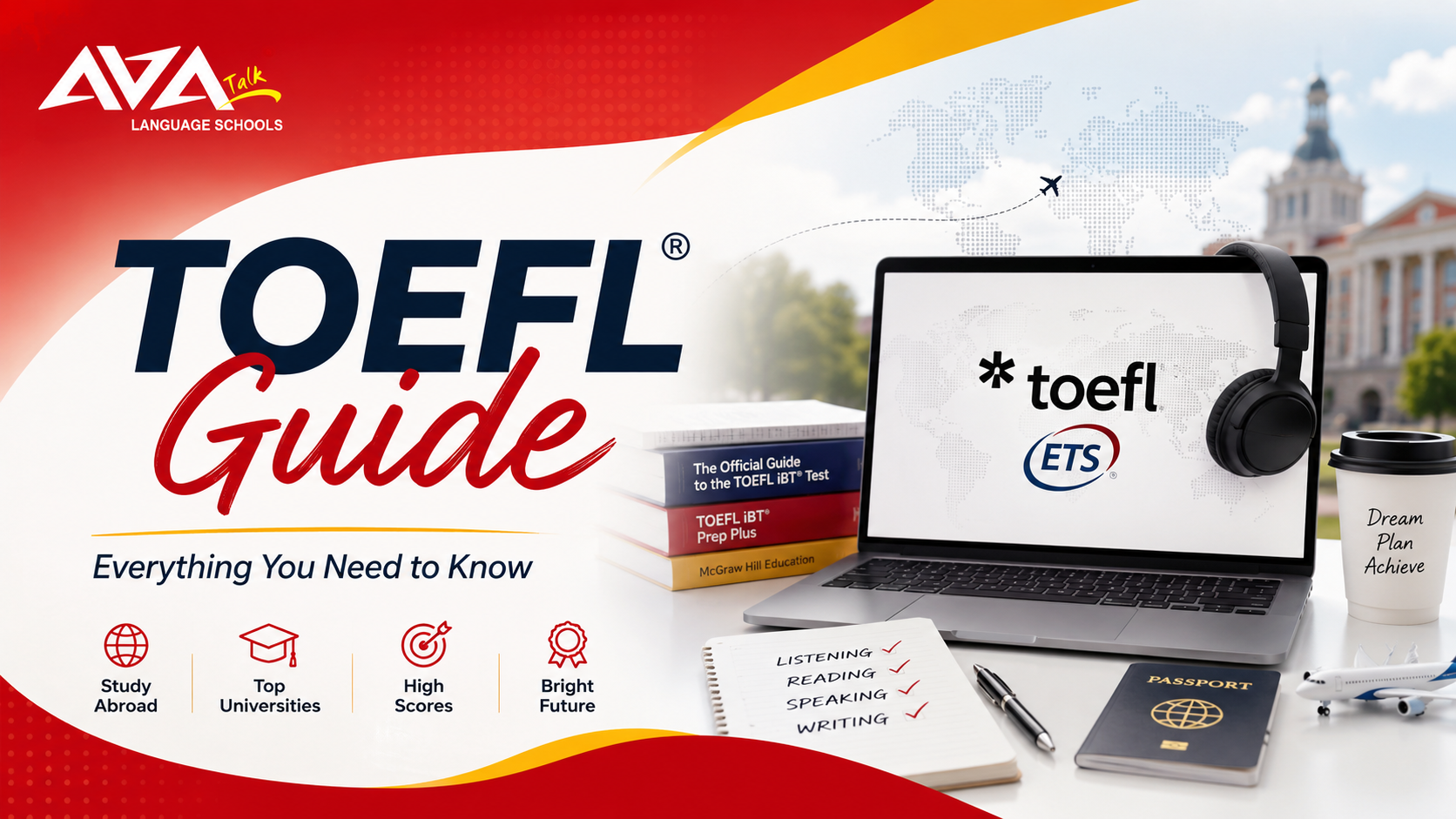 راهنمای کامل آزمون TOEFL iBT - آواتاک